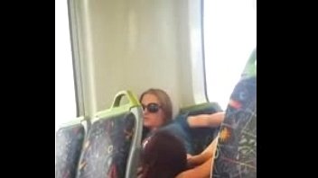 Sex lesbian in bus