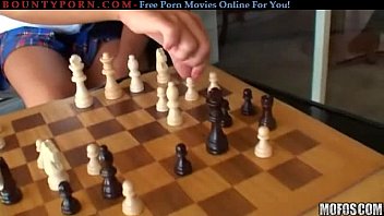 Playing chess with gf turned into sex complet