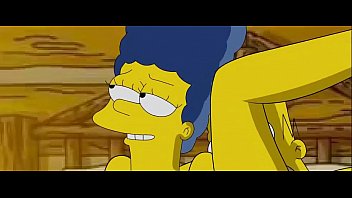 Desenho sexo bart cedendo marge simpson