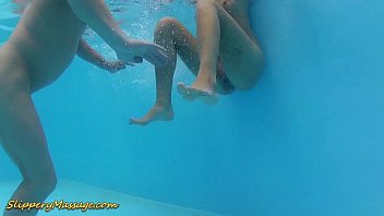 Sister pool sex