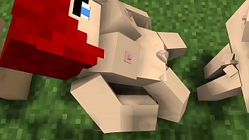 Cosplay minecraft sexo