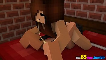 Minecraft sexo desenho animado