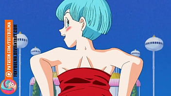 Bulma and android 18 sex lesbico