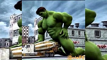 Hulk com pau sexi