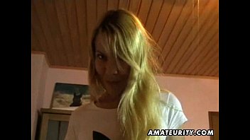 Anal sex at home with busty blonde