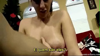 Filho fazendo sexo com a mãe e a irmã brasileiro