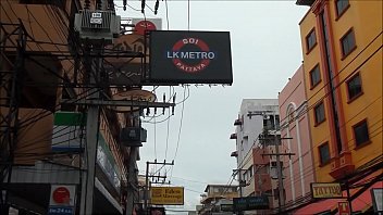 Rua do sexo em pattaya tailândia