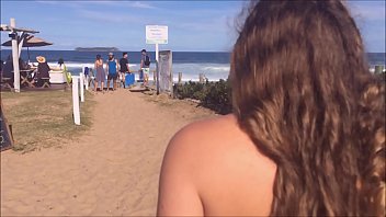 Praia de nudismo sexo video sem tarja