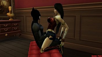 Batman com mulher maravilha sexo