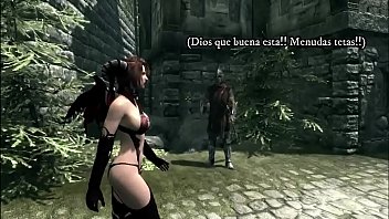 2 blonde girls porn skyrim intro gif meme pov