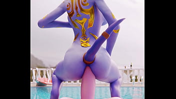 Draenei oral sex tentacles