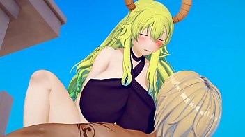 Sexo miss kobayashi\’s dragon maid em quadrinhos