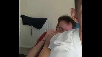 Real daddy and son gay sex