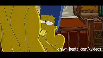 Sexo com peituda marge simpsons