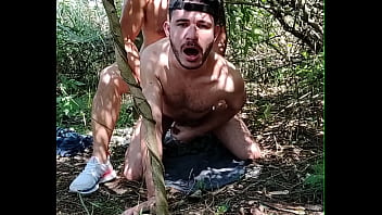 Sexo gay gif na selva