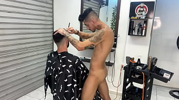 Gay sex pirn barber