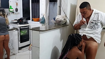 Video sex na cozinha amador