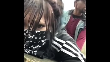 Emo girl gets sex public proibited video