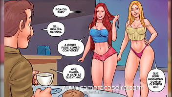 Secretária safada do papai sexo em quadrinhos