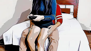Mulher querendo sexo enquanto marido quer jogar video game