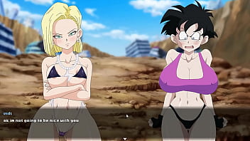 Dragon ball sex numero 18 y krillin