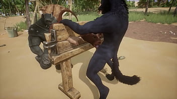 Homem fazendo sex com vaca animal