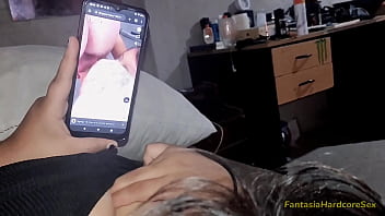 Amigo novinho pinto grosso assistindo porno