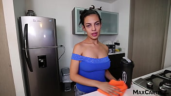 Dirty pov sex with naughty colombian teen maid valeria matasanos