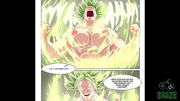 Sexo de desenho animado dragon ball da kale e caulifla