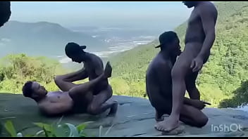 Jovens gays brasileiros virgem fazendo sexo