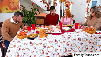 Taboo german family dinner table sex