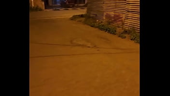 Casal flagradofazendo sexo na rua